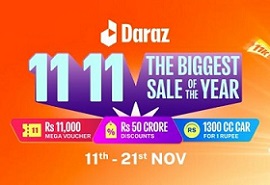 Daraz 11.11 Sale, The biggest sale of the year