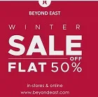 Beyond East clothing brand Winter Sale FLAT 50% OFF