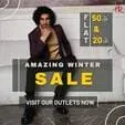 HR Clothing Winter Sale 2023 Flat 50% and 20% Off