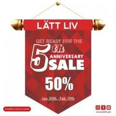 LÄTT LIV is a Swedish lifestyle Brand Anniversary SALE Upto 50% Off