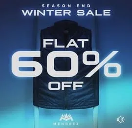 Mendeez men causal clothing brand Winter Sale