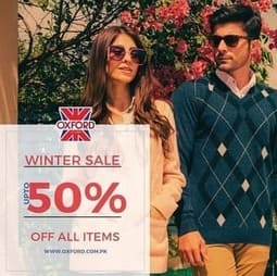 Oxford Store Winter Sale 2023 Upto 50% Off