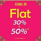 Rang Ja clothing brand for women Winter Sale Flat 30% and 50% Off