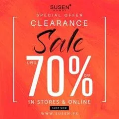 SUSEN DUBAI bags and accessories store offers Winter Sale 2023 Upto 70% Off