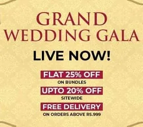 Saeed Ghani 𝐆𝐑𝐀𝐍𝐃 𝐖𝐄𝐃𝐃𝐈𝐍𝐆 𝐆𝐀𝐋𝐀 Get FLAT 25% OFF on Wedding Bundles