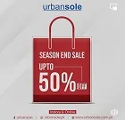 Urbansole footwear store SEASON END SALE Upto 50% Off