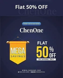 ChenOne apparel and home textile store Mega Saving Sale 2023