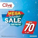 Clive Fashion Footwear & Bags Mega Winter Sale Upto 70% Off