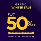 Edenrobe clothing brand Grand Winter sale