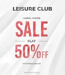 Leisure Club clothing brand Annual Winter Sale