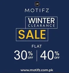 Motifz women clothing store Winter Clearance Sale 2023