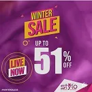 Stylo Pakistan footwear and handbag store Winter Sale