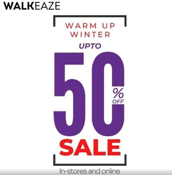 WalkEaze footwear and handbag store WINTER SALE