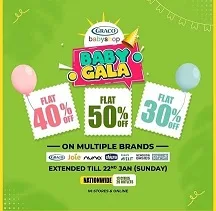 𝐙𝐮𝐛𝐚𝐢𝐝𝐚𝐬 𝐆𝐫𝐚𝐜𝐨 𝐁𝐚𝐛𝐲𝐬𝐡𝐨𝐩 𝐁𝐚𝐛𝐲 𝐆𝐚𝐥𝐚 sale on kids clothing, footwear and newborn items