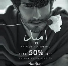 Amir Adnan designer menswear clothing Winter Sale