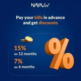 Nayatel Telecom Company advance bill offer