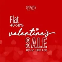 Origins Ready to Wear clothing brand Valentine Day Sale