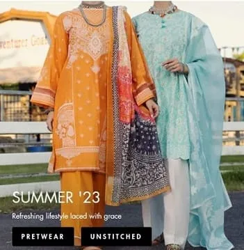 Almirah summer collection lawn 2023