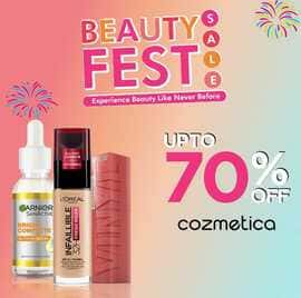 Cozmetica skin care and makeup store Beauty Fest Sale