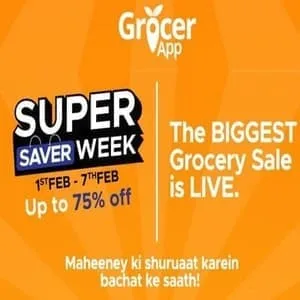GrocerApp largest online supermarket Super Saver Week