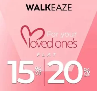 WalkEaze footwear and handbag store Valentine Day Sale