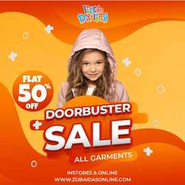 Zubaidas kids clothing and accessories store Winter Clearance Sale