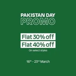 Aldo shoes and handbag store offers Pakistan Day Sale