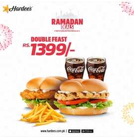 Hardees fast food restaurant Ramadan Deals