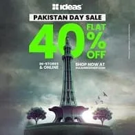 Gul Ahmed Ideas fashion and, home textile store Pakistan Day Sale