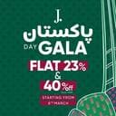 J. Junaid Jamshed eastern clothing wear Pakistan Day Sale