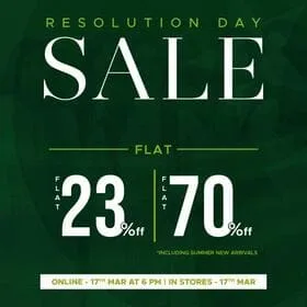 KrossKulture women clothing brand offers Pakistan Day Sale