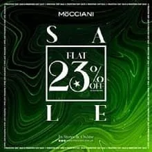 Mōcciani footwear and handbag store Pakistan Day Sale