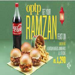 OPTP fast food restaurant offer Ramadan Feast