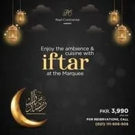 Pearl-Continental Hotel Karachi Iftar Buffet Deals