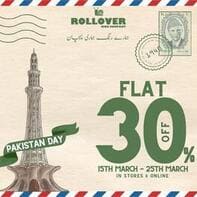 Rollover Kids clothing store Pakistan Day Sale