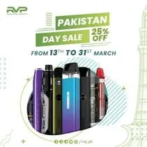 Royal Vaping Products - RVP Chemical company Pakistan Day Sale