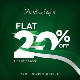 Servis Shoes store Pakistan Day Sale