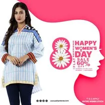 Ashar Stores clothing brand Womens Day Sale