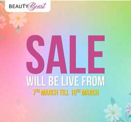 Beauty Beast skin care and makeup store offers Spring Sale