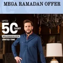 Shahid Afridi eastern wear Store Ramadan Sale