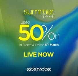 Edenrobe clothing brand offers Summer Sale