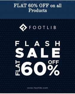 Footlib Online shoe store offers Big Flash Sale