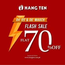 Hang Ten fashion and clothing brand Flash Sale