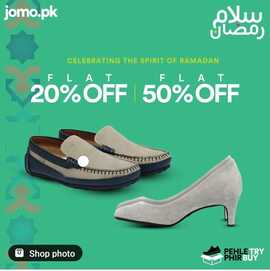 Jomo PK multi brand store offer Ramzan Sale