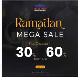 Master Fabrics Ramadan Mega Sale