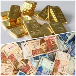 Gold and silver prices in Pakistani Rupees