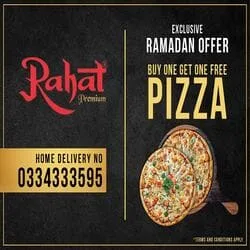 Rahat Bakers Ramadan Pizza Deal