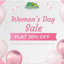 ChiltanPure Natural Skincare & Food company Women Day Sale