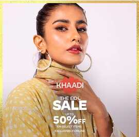 Khaadi clothing Eid Sale