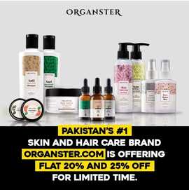 Organster Skincare service Eid Sale